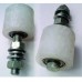 Regular White Nylon Guide Roller